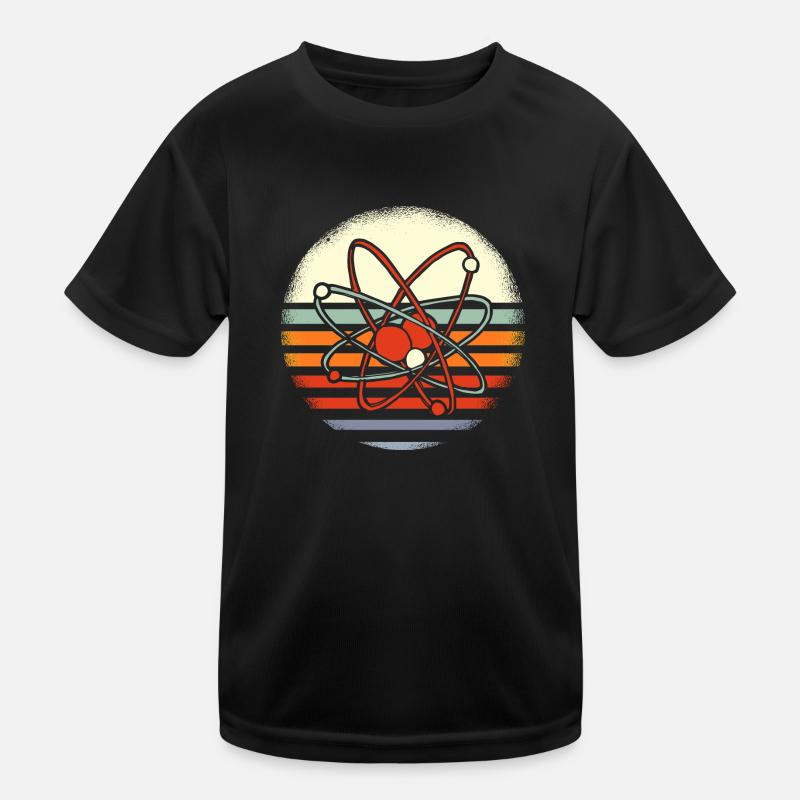Science atome molécule physique T-shirt sport Enfant