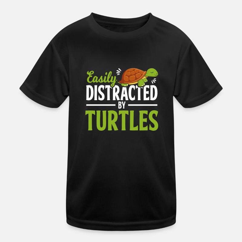 Turtle And Turtle Kids Functional T-Shirt