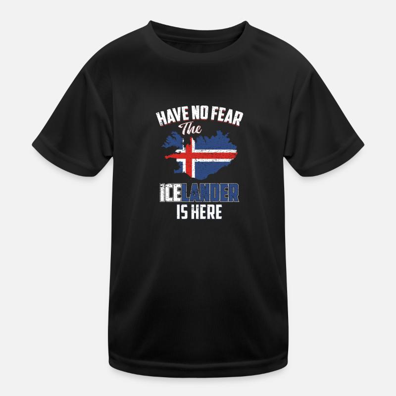Iceland Kids Functional T-Shirt