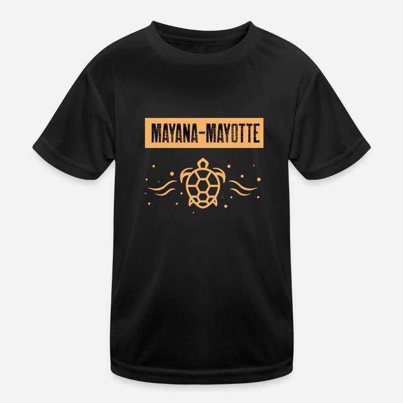 Mayana Mayotte Kinder Funktions-T-Shirt