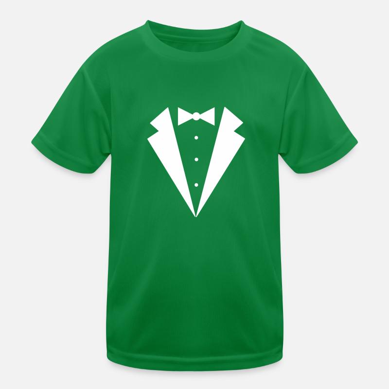 Anzug Anlass Geschenk schön Kinder Fliege Schick Kinder Funktions-T-Shirt