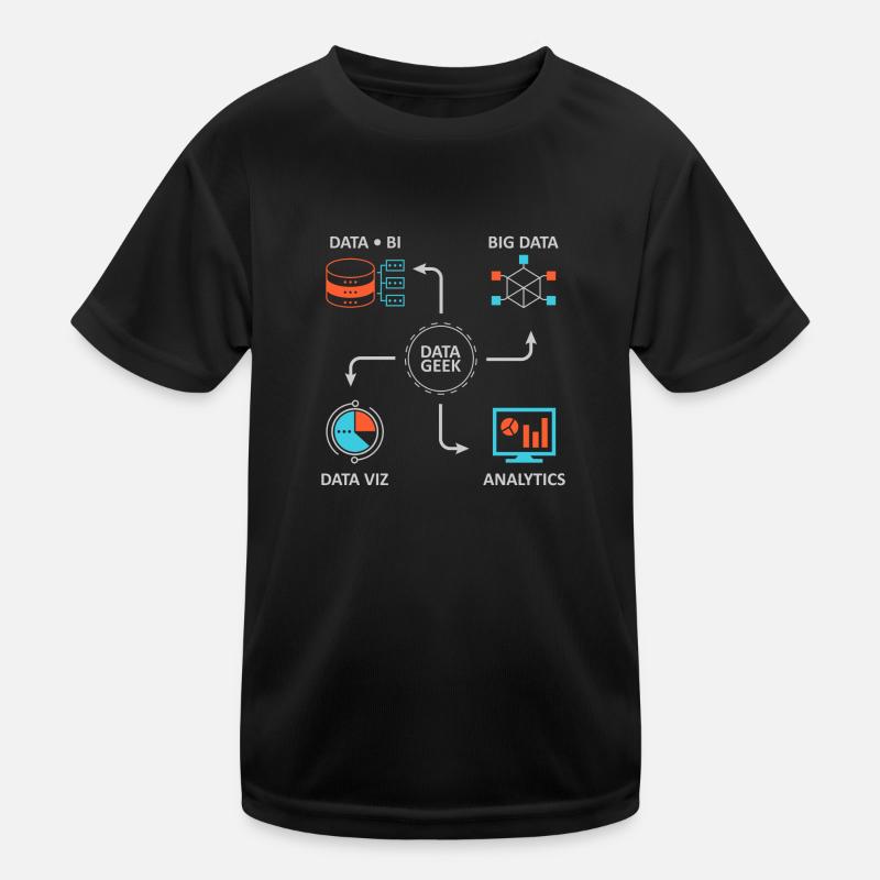 Analytics Data Science Informatics Gift Kids Functional T-Shirt
