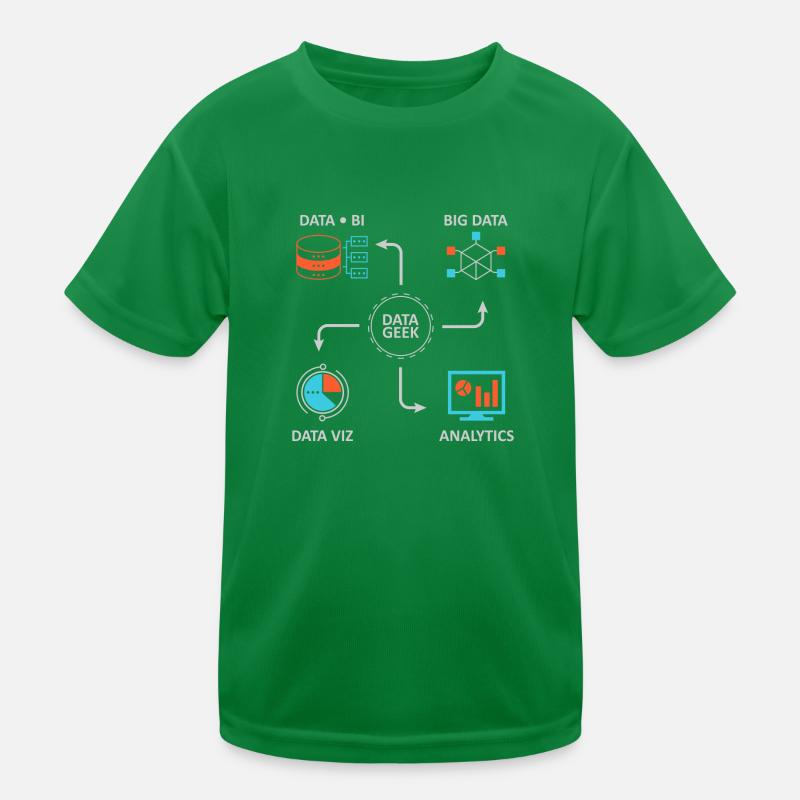Analytics Data Science Informatics Gift Kids Functional T-Shirt