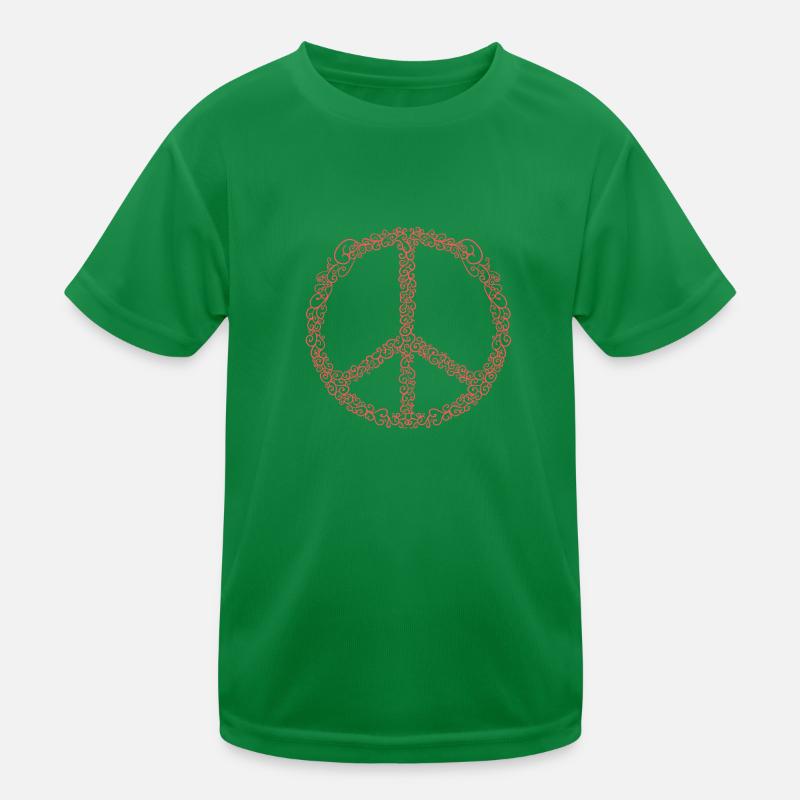 Zeichen des Friedens Kinder Funktions-T-Shirt