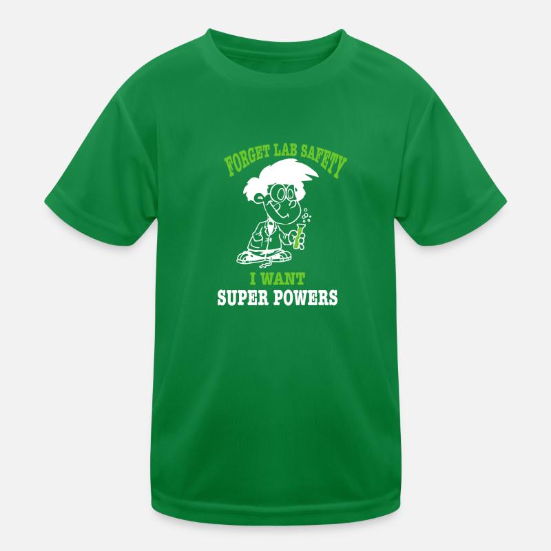 Super powers Phd Student Geschenk Kinder Funktions-T-Shirt