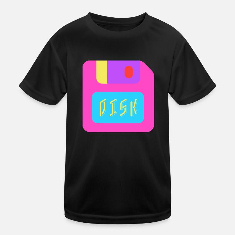 Disk Kinder Funktions-T-Shirt
