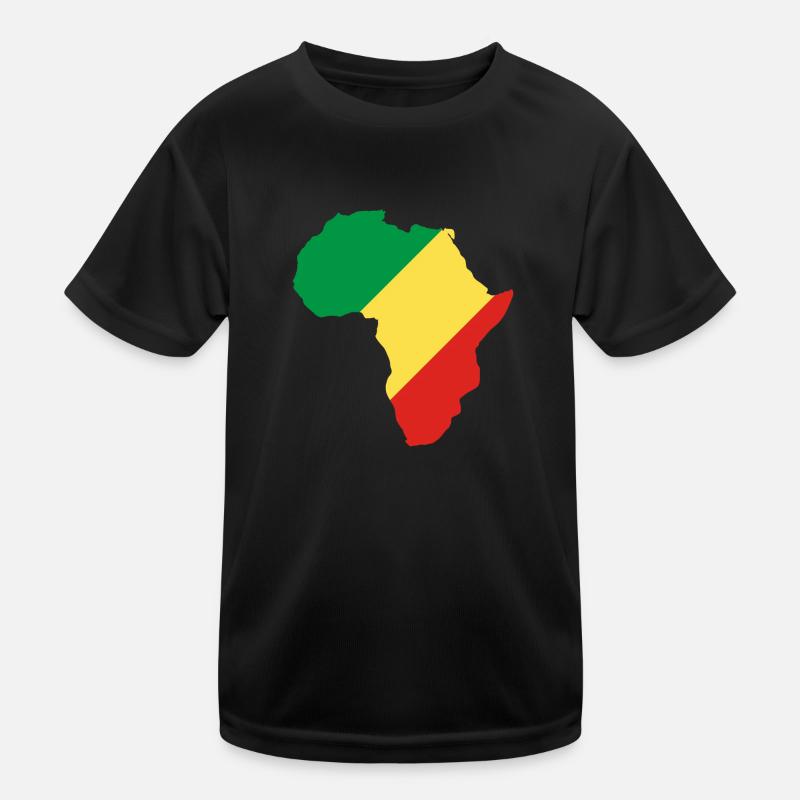 Congo Brazza Kids Functional T-Shirt
