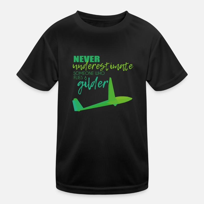 Gliding gliders Kids Functional T-Shirt