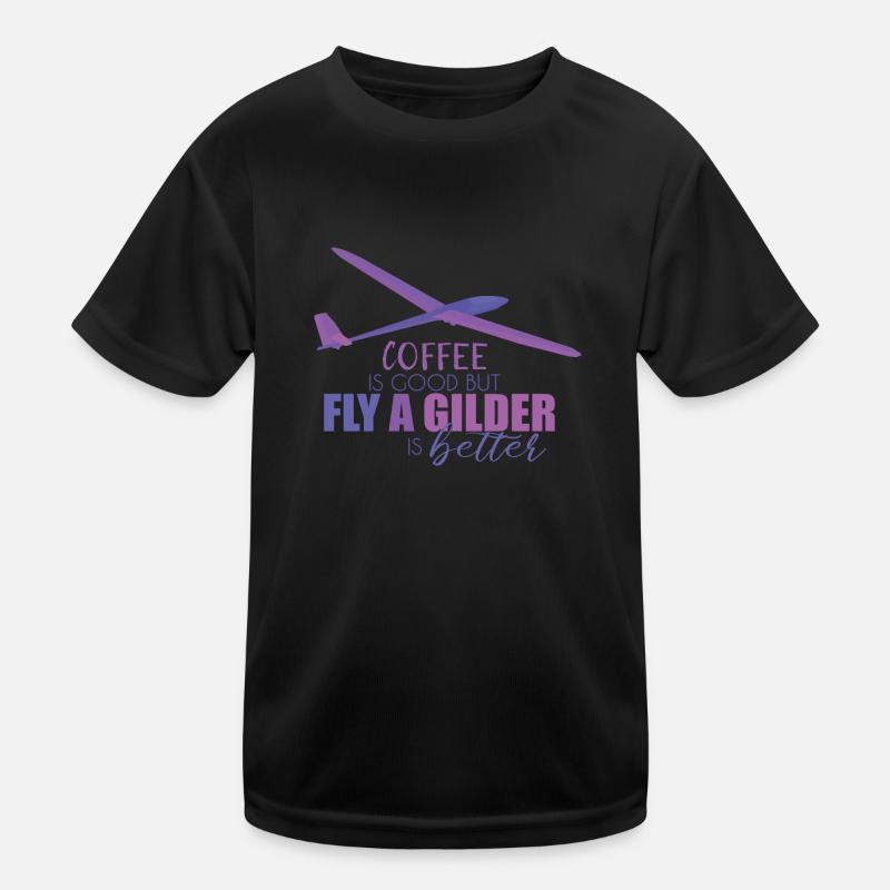 Gliding gliders Kids Functional T-Shirt