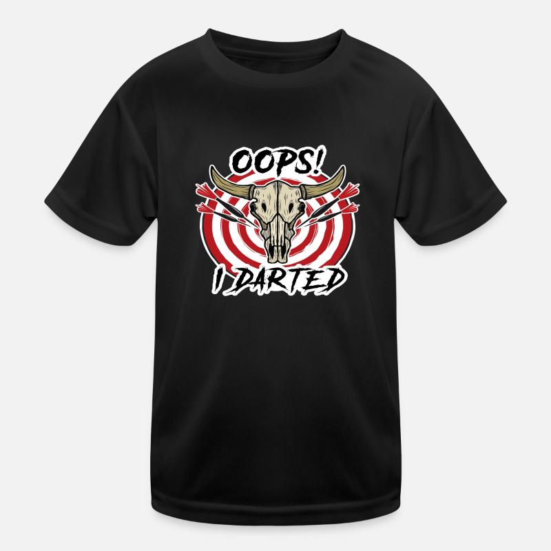 Oops I Darted Kinder Funktions-T-Shirt