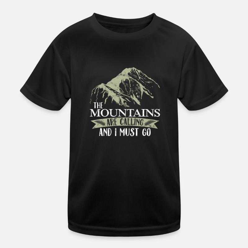 Funny Wanderer Shirts Kids Functional T-Shirt