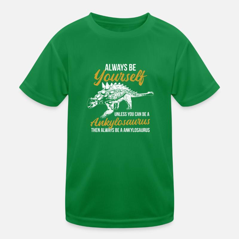 ANKYLOSAURUS Kinder Funktions-T-Shirt
