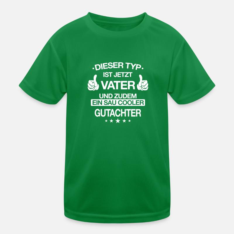 Gutachter Sachverständiger Beruf Spruch Geschenk Kinder Funktions-T-Shirt