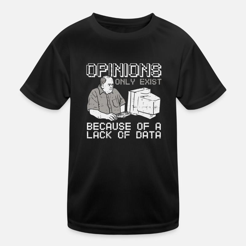 Citation de data-science drôle pour les données T-shirt sport Enfant