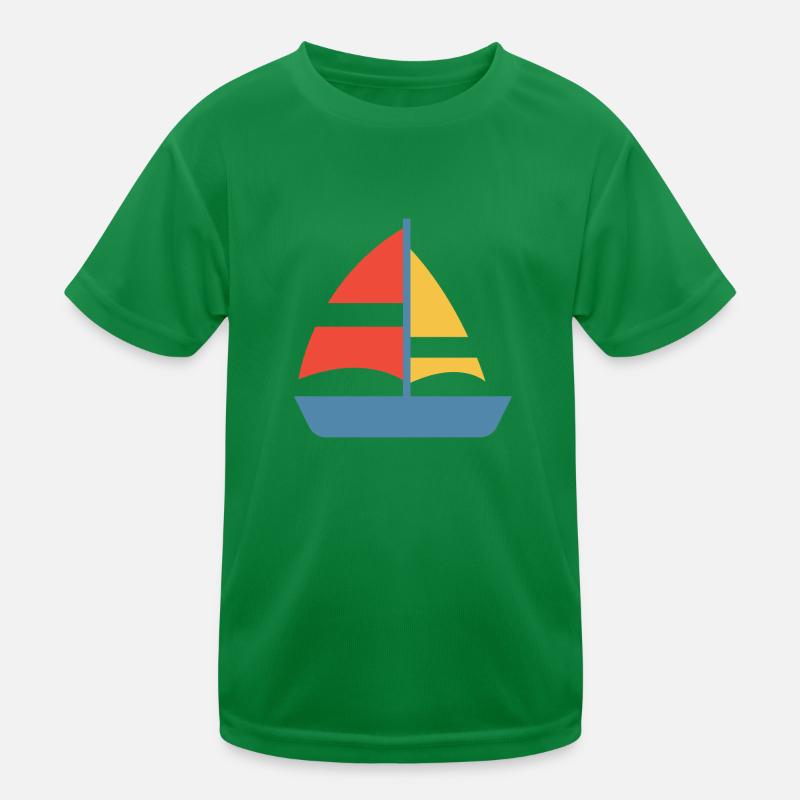 Boat Kids Functional T-Shirt