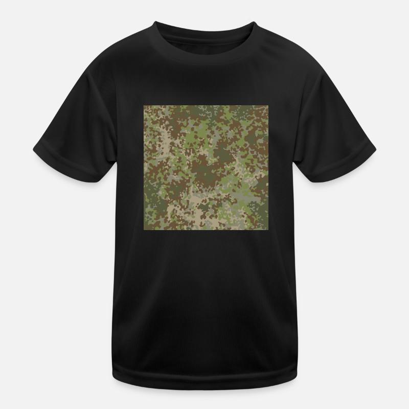 Multitarn flecktarn Germany motif Kids Functional T-Shirt