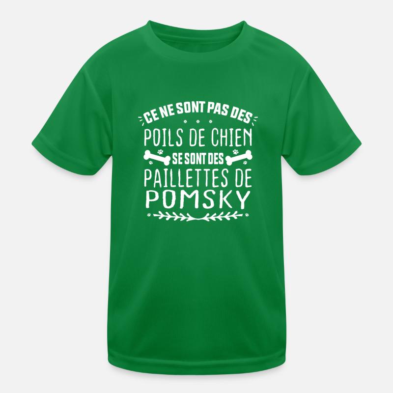 Pomsky Cadeau Propriétaire de Chiens T-shirt sport Enfant