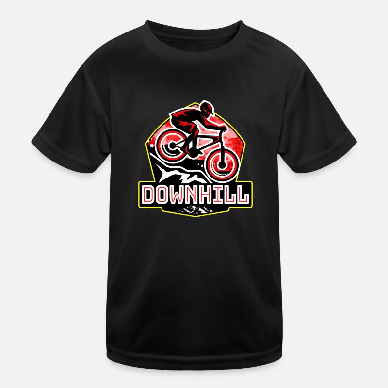 Vélo Downhill VTT T-shirt sport Enfant