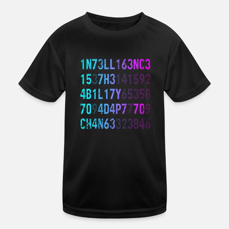 L’intelligence est la capacité de s’adapter au changement T-shirt sport Enfant