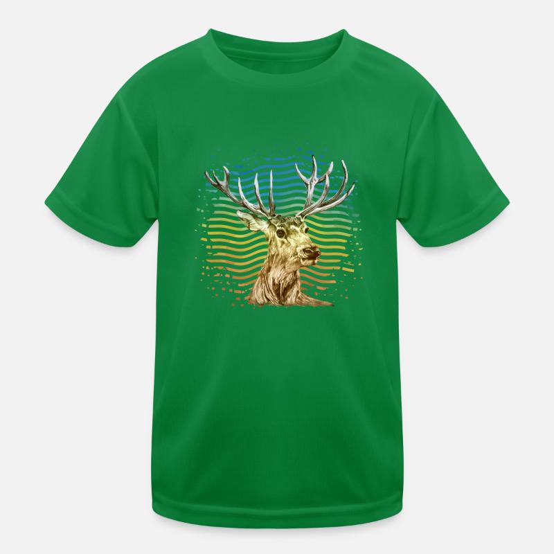 deer Kids Functional T-Shirt