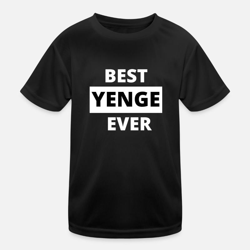 Hediyelik Türkisch Geschenkidee Best Yenge Ever Kinder Funktions-T-Shirt