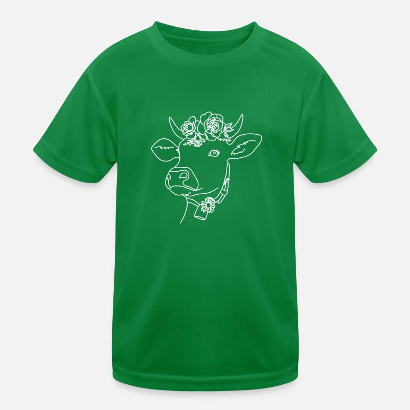 Vache Beauté T-shirt sport Enfant
