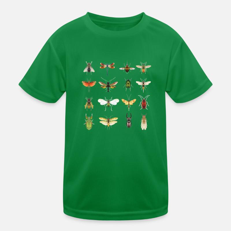 types d’insectes T-shirt sport Enfant