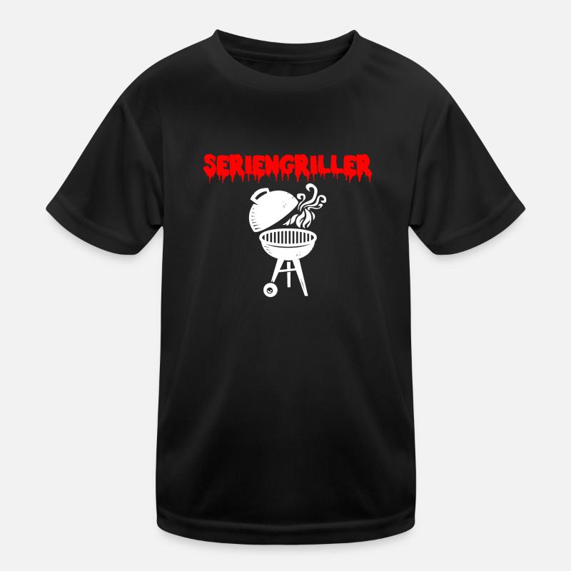 seriengriller grillen griller grill Kinder Funktions-T-Shirt