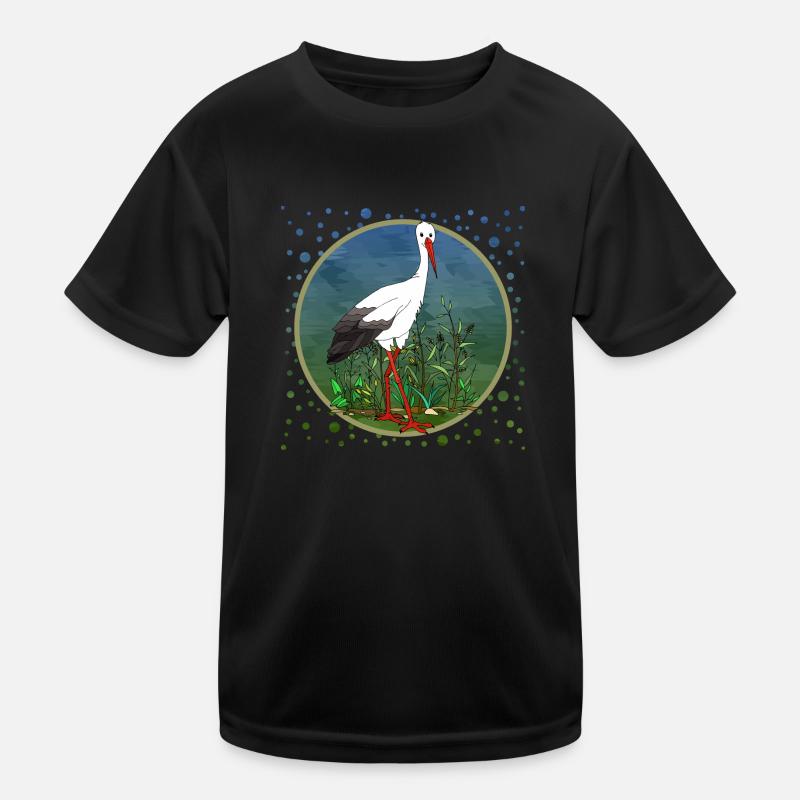 Storch Kinder Funktions-T-Shirt