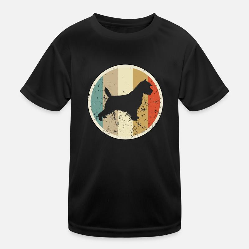 Cairn Terrier Kinder Funktions-T-Shirt