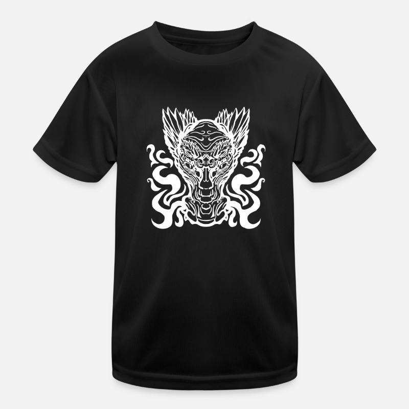 Fire Dragon Kids Functional T-Shirt