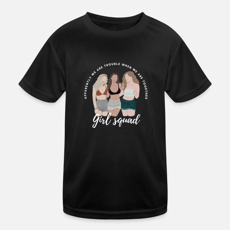 Trois meilleures amies T-shirt sport Enfant