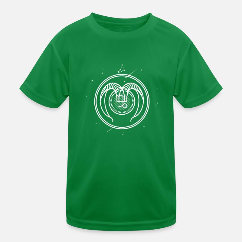 Steinbock Sternzeichen Geburtstag Geburt Kinder Funktions-T-Shirt