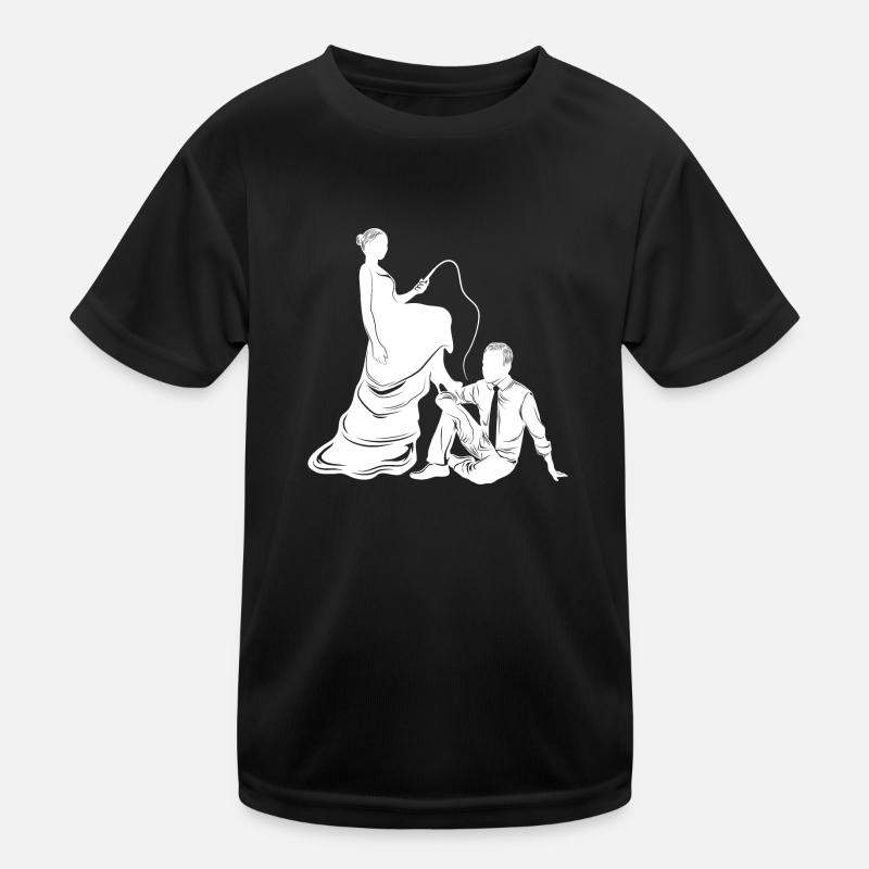 brautpaar ehepaar silhouette Kinder Funktions-T-Shirt