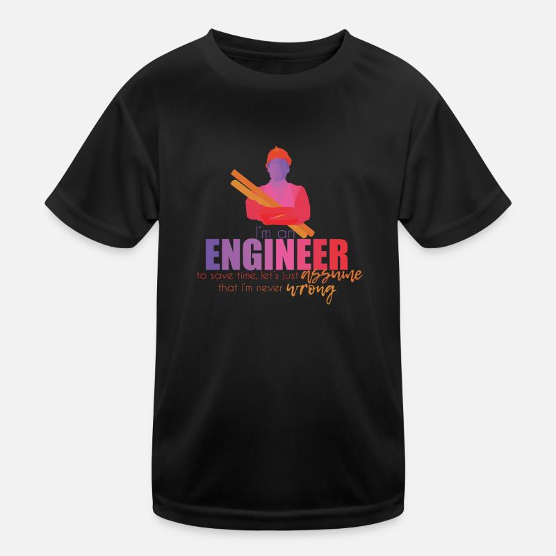 engineer Kids Functional T-Shirt