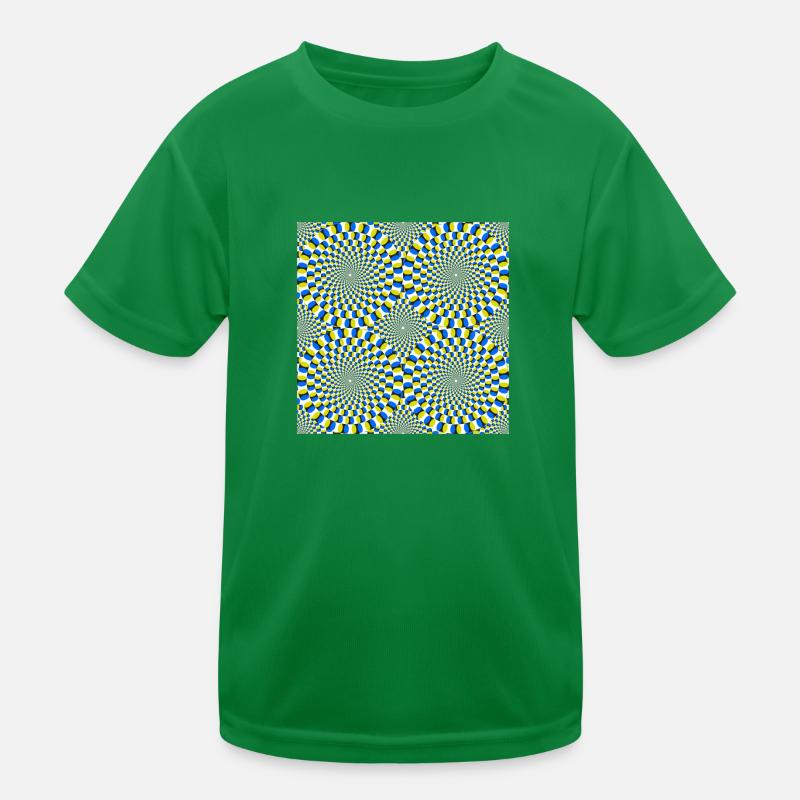 Optical illusion Kids Functional T-Shirt