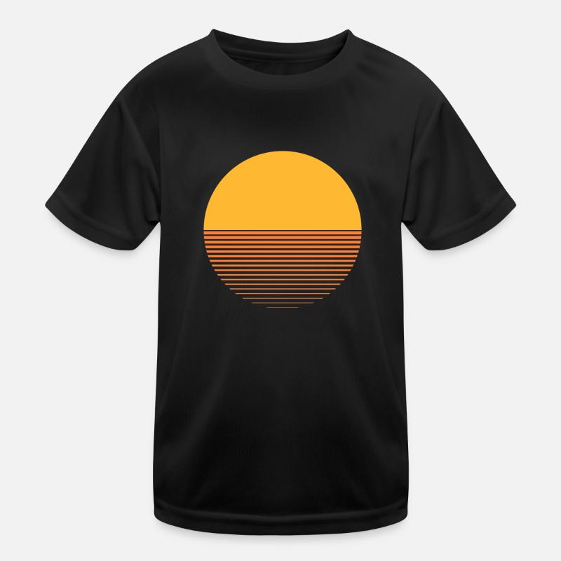 Schaufel sun Kinder Funktions-T-Shirt
