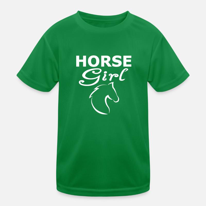 Cheval T-shirt sport Enfant