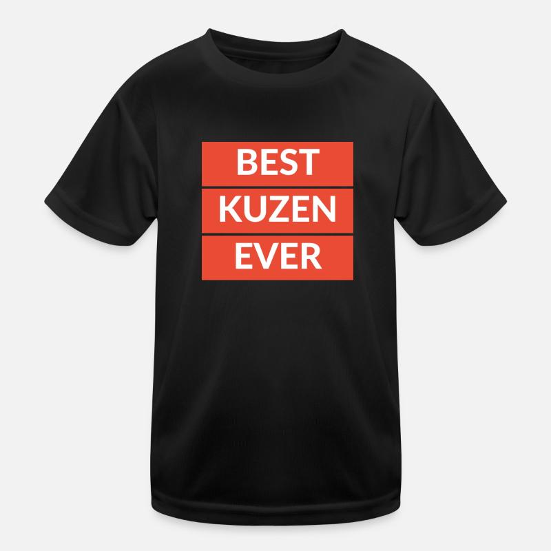 Best Kuzen Ever Turkish Gift Idea Hediyelik Kids Functional T-Shirt