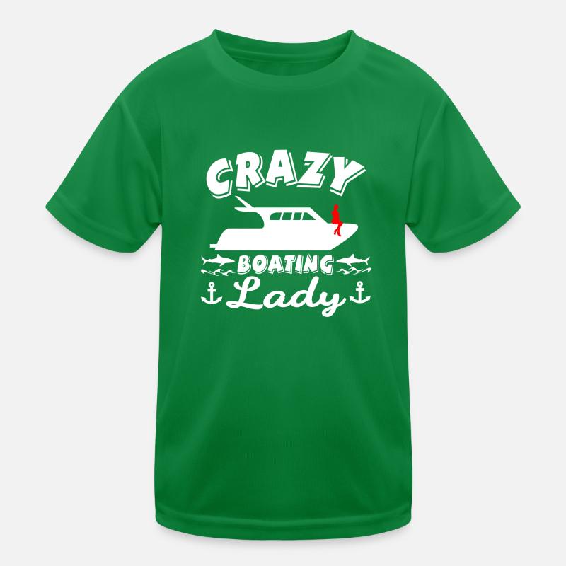 Boot Kinder Funktions-T-Shirt