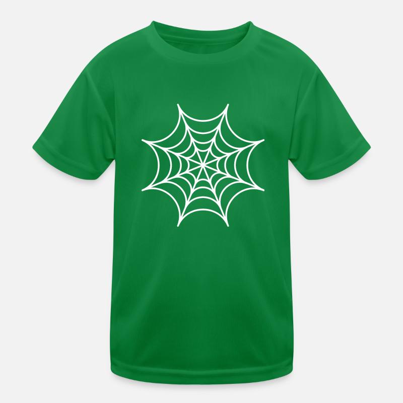 Spider web| Halloween original gift beautiful Kids Functional T-Shirt