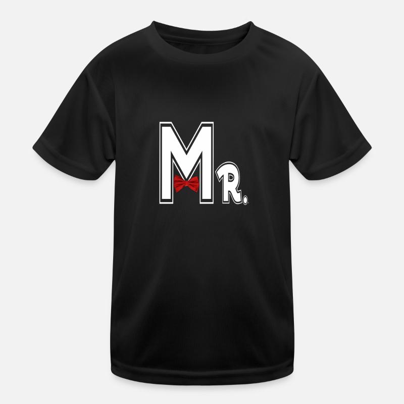 Mr and Mrs Kids Functional T-Shirt