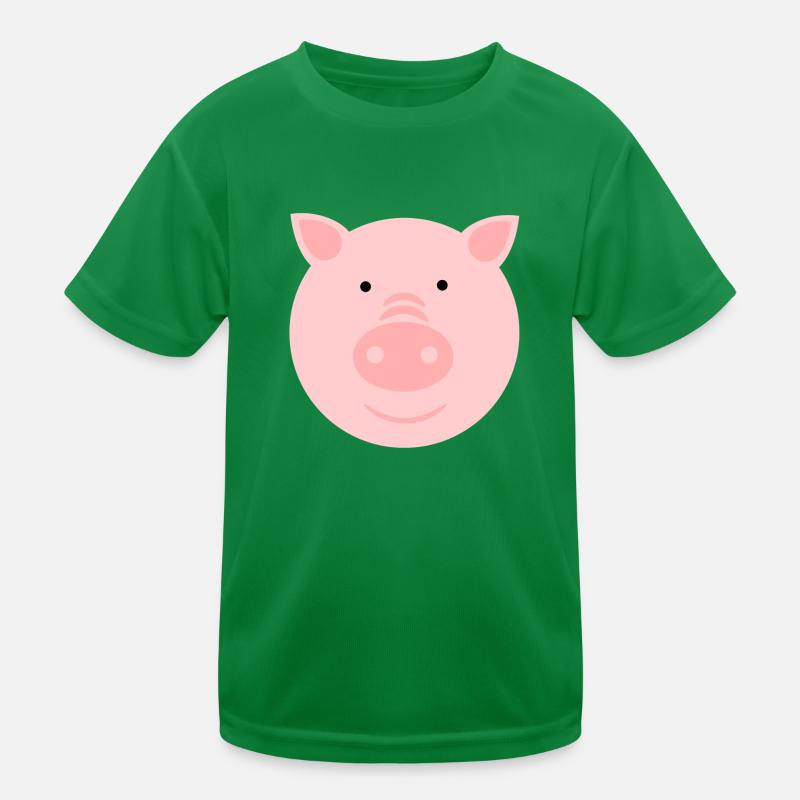 Peter the Pig Kids Functional T-Shirt