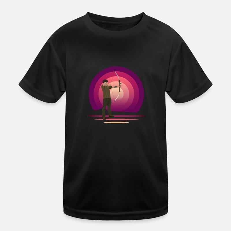 Bogenschütze Bogenschütze Geschenk Kinder Funktions-T-Shirt