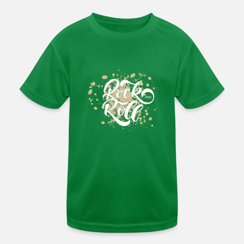 Rock 'n' Roll Kinder Funktions-T-Shirt
