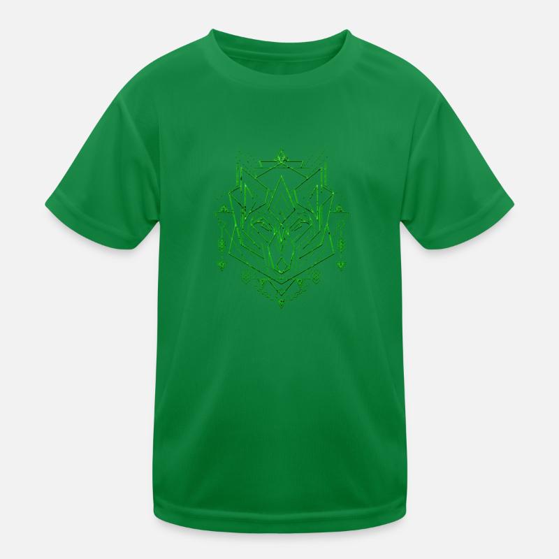 Géométrie du loup T-shirt sport Enfant