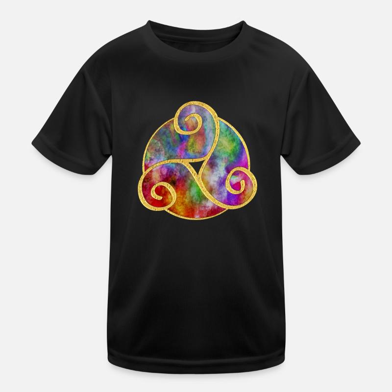 Triskele - Celtic Symbol Art 2 Kids Functional T-Shirt