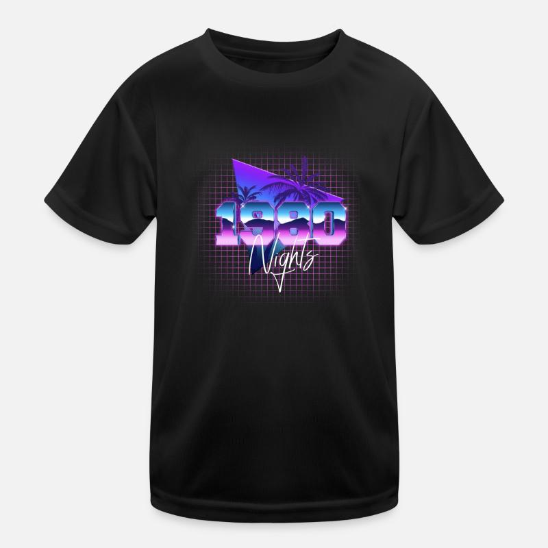 graphique néon T-shirt sport Enfant