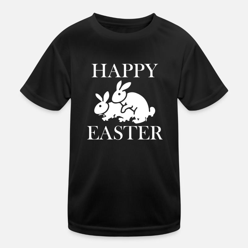 Ostern Easter Hase Kinder Funktions-T-Shirt