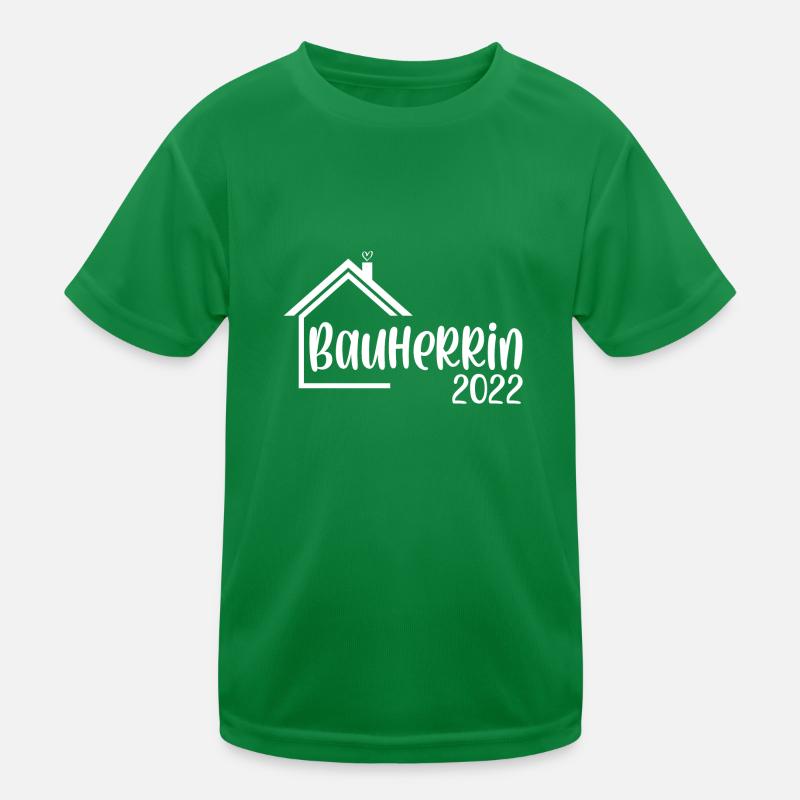 Bauherrin 2022 Kinder Funktions-T-Shirt